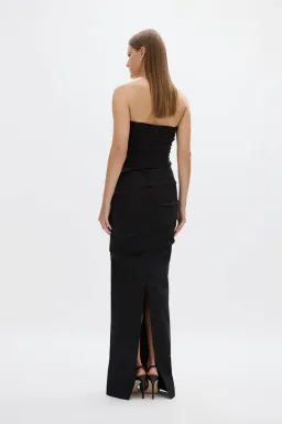 Rachel Gilbert Ren Gown Dress Black Size 1 / AU 8 for rent on The Volte - image 4