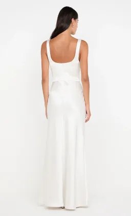 Bec And Bridge Austen Cowl Neck Maxi Dress In Ivory Size AU 10 for rent on The Volte - image 4