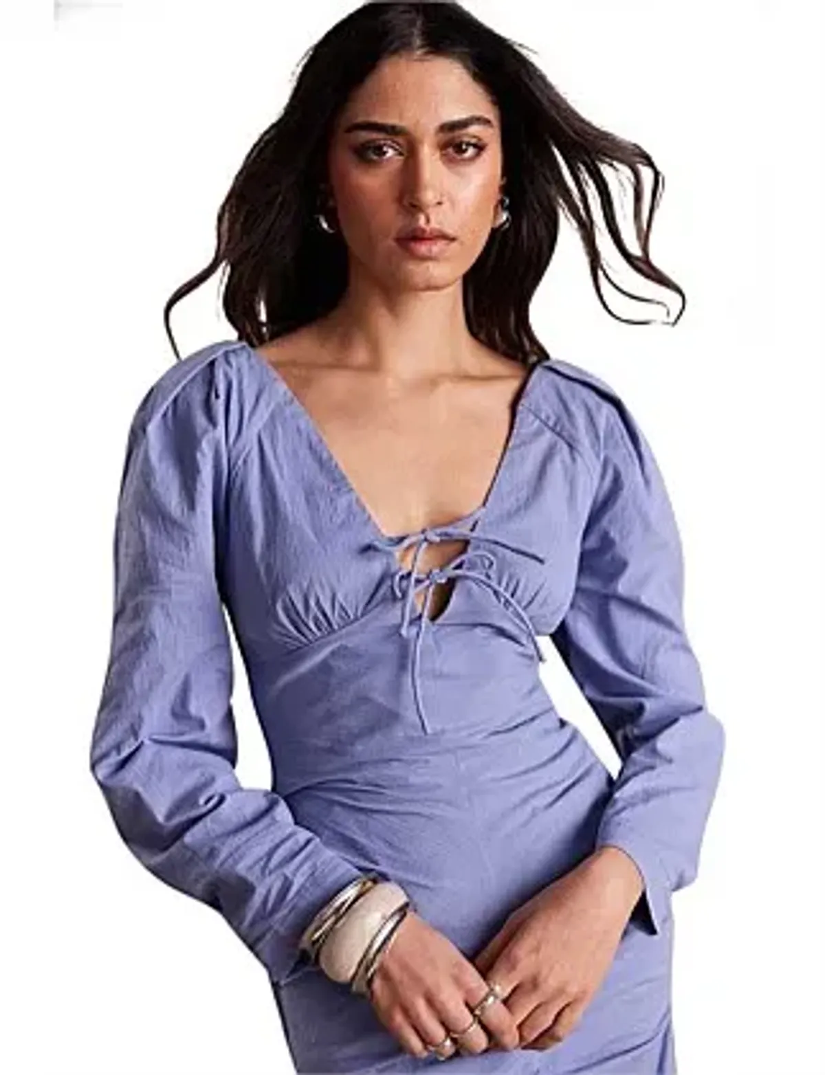 Sovere Emara Mini Dress in Purple Size AU 8 - Image 2