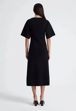Jac + Jack Write Midi Dress Black Size AU 6 for rent on The Volte - image 2