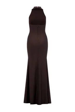 Alamour Santana Chocolate Maxi Dress Size 12 for rent on The Volte - image 2