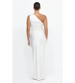 Bec & Bridge The Dreamer Asym Maxi Dress in Ivory Size 12 for rent on The Volte - image 2