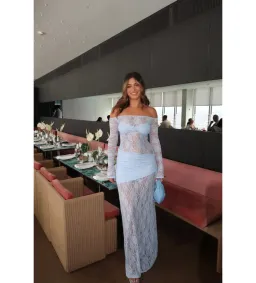 Deconduarte Christiana Powder Blue Size 8 for rent on The Volte - image 1