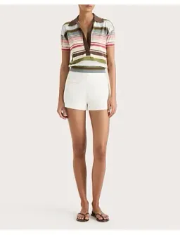 Faithfull the Brand Sable Polo Shirt Size 8/S for rent on The Volte - image 1