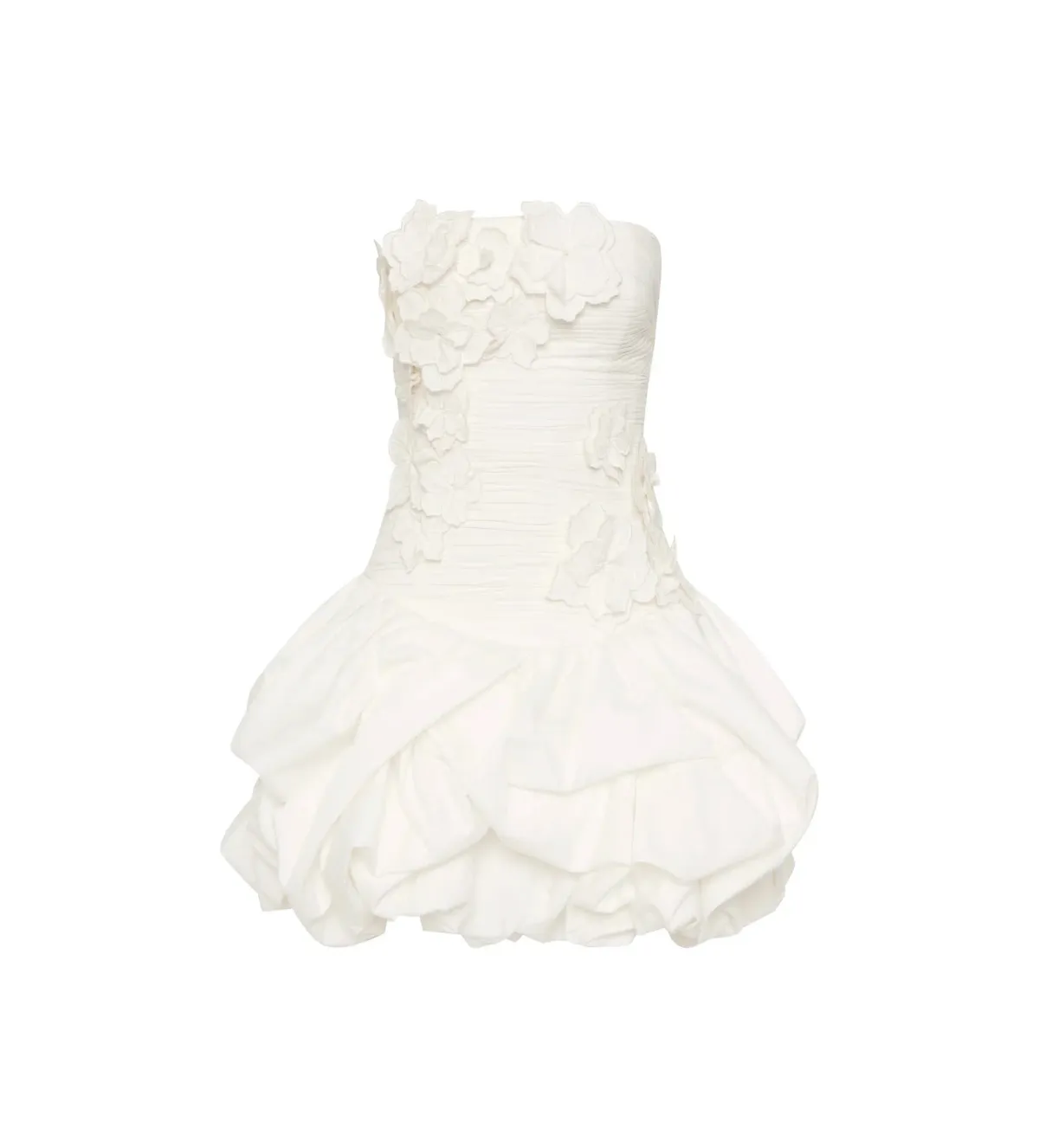 Aje Splendour Mini Dress In Ivory Size 8 - Image 4