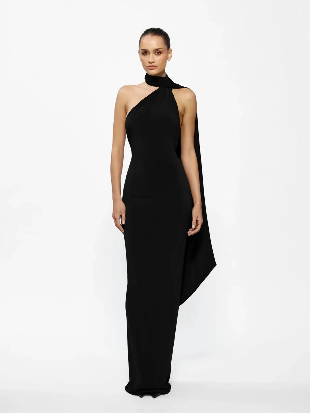 Effie Kats Haven Maxi Dress Black Size AU 8 - Image 1
