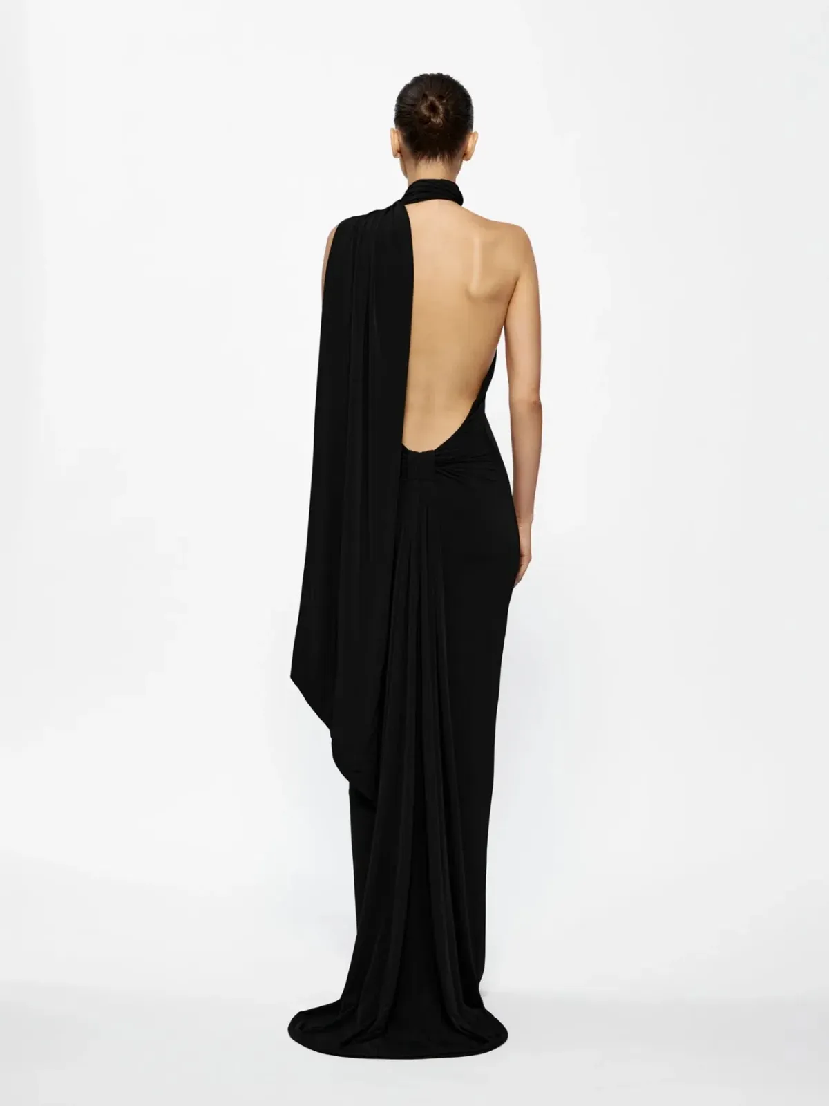 Effie Kats Haven Maxi Dress Black Size AU 8 - Image 3