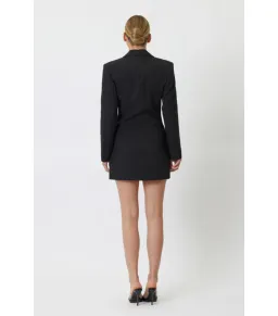 Bianca & Bridgett Larina Blazer Mini Dress Black Size 12/XL  for rent on The Volte - image 3