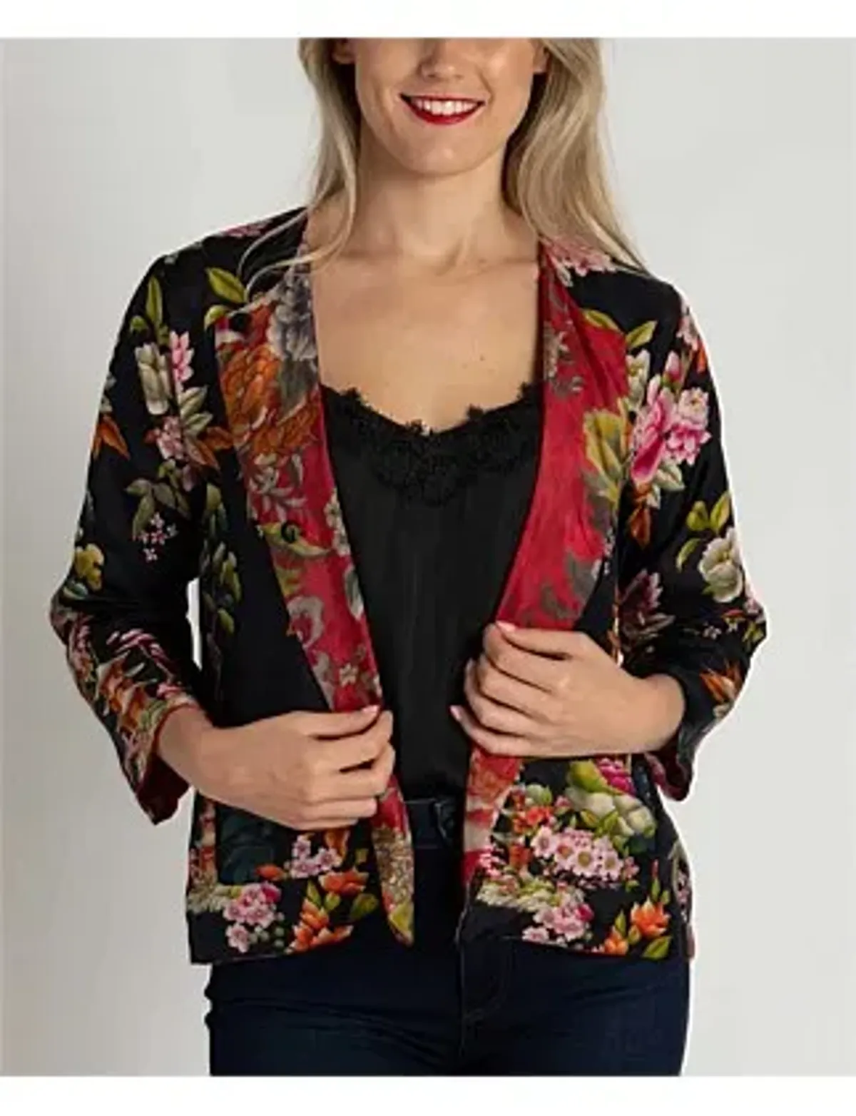 Johnny Was Ruby Jacket - Ryuu Vintage Size 12/L - Image 3