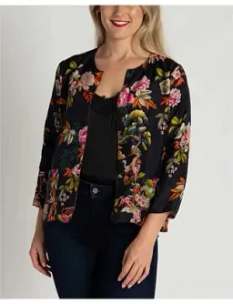 Johnny Was Ruby Jacket - Ryuu Vintage Size 12/L for rent on The Volte - image 1