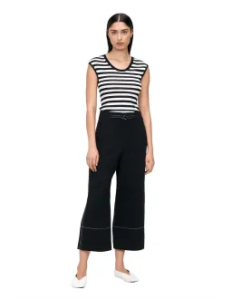 Double Weave Topstitched Cropped Pant Size AU for rent on The Volte - image 1