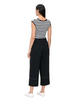 Double Weave Topstitched Cropped Pant Size AU for rent on The Volte - image 3