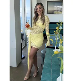 Deconduarte Ortigia in Baby Yellow Size 10 for rent on The Volte - image 3