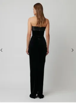 Effie Kats Monroe Gown Black Size 10 for rent on The Volte - image 2