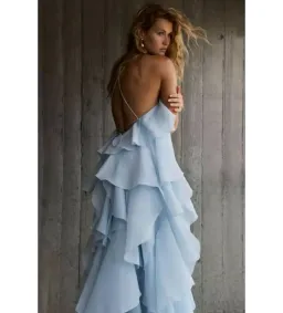 Aje Pandorea Layered Maxi Dress size 8  for rent on The Volte - image 4