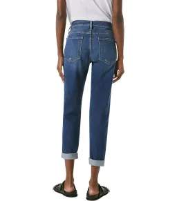 Frame Denim Le Garcon Mid Rise Slim Boyfriend Jean Azure Size 8/S  for rent on The Volte - image 1
