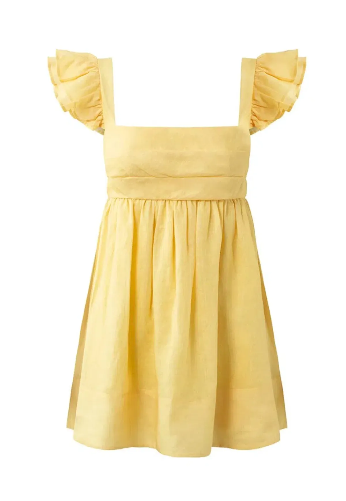 Sofia the Label Luna Baby Dress Yellow Size 8  - Image 4