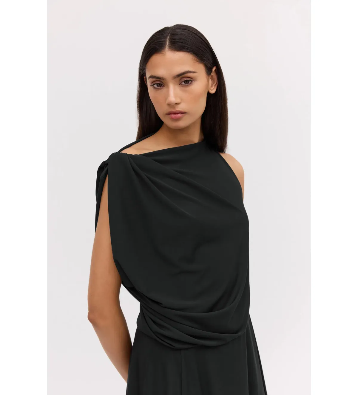 Bianca Spender Jersey Mandala Dress in Black Size S / AU 8 - Image 5