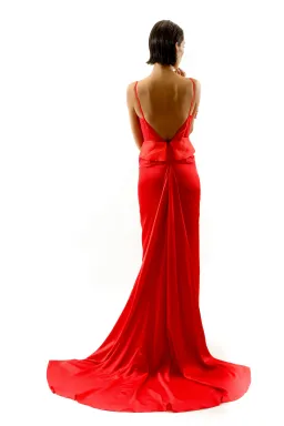 Alice by Alice McCall Juniper Gown in Red Size 12 for rent on The Volte - image 3