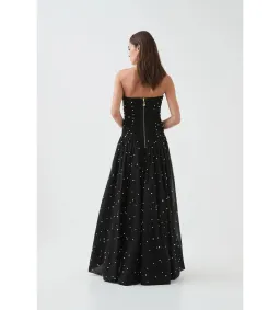 Aje Juniper Gown Black Size 12 for rent on The Volte - image 4