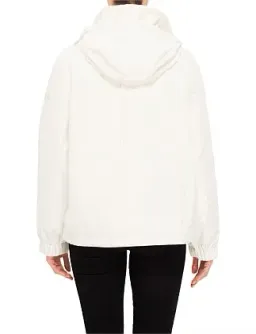 Yves Solomon Technical Fabric Cropped Jacket White for rent on The Volte - image 2