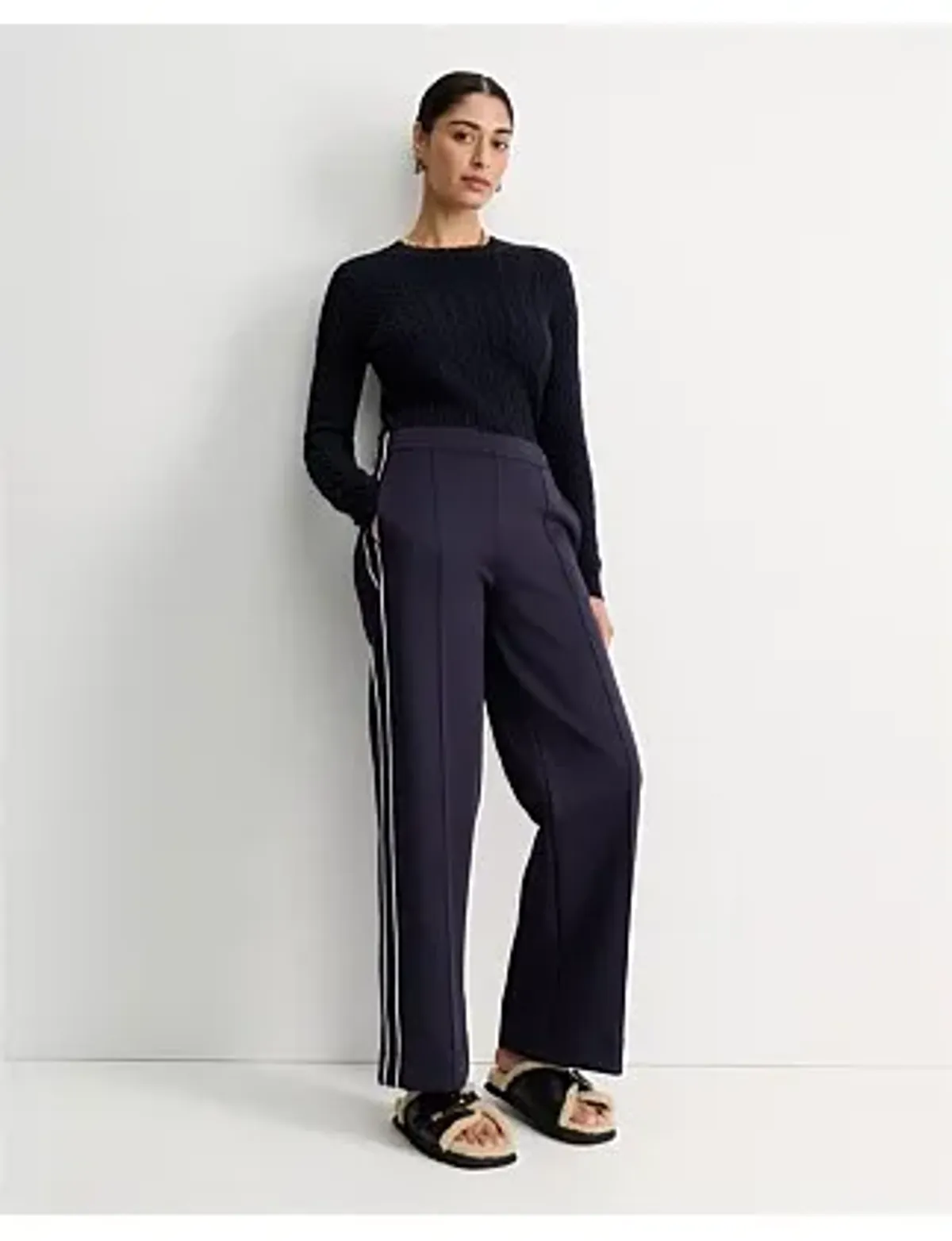 Sportscraft Merino Wool Baby Cable Sweater  - Image 1