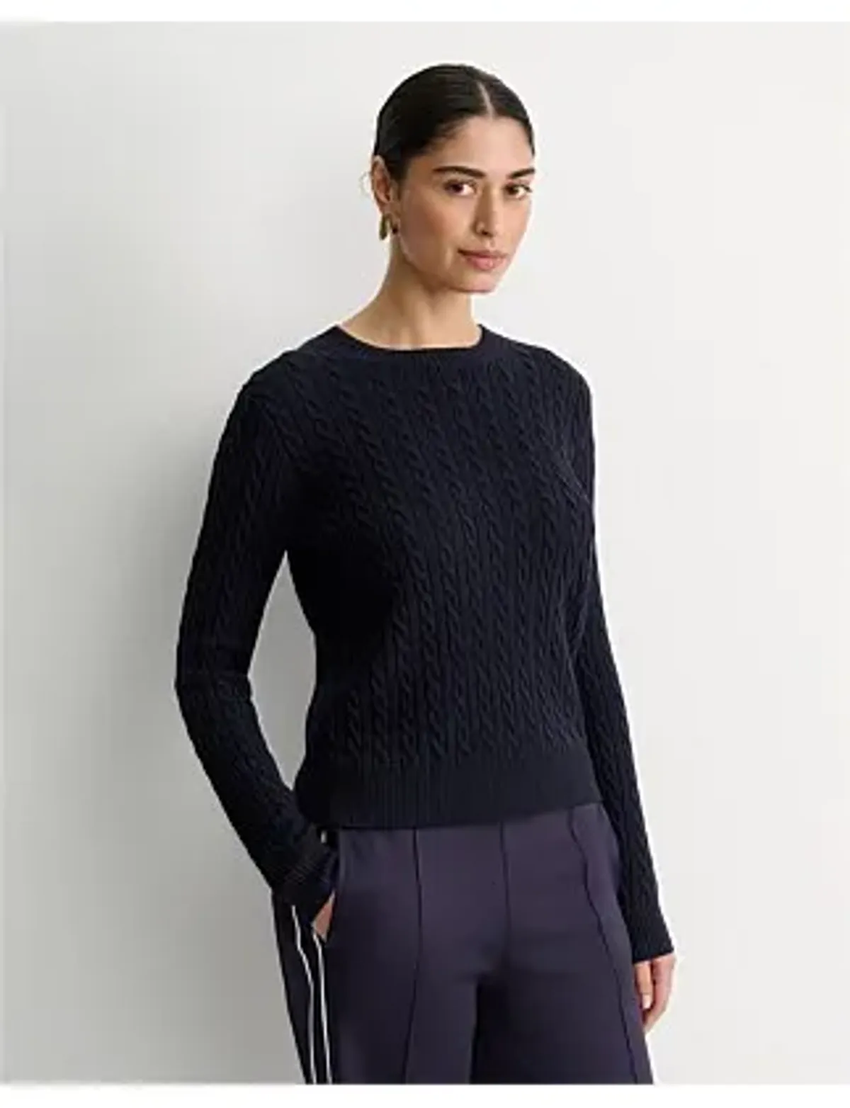 Sportscraft Merino Wool Baby Cable Sweater  - Image 7