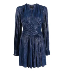 Sabina Musayev Shaya Mini Dress Blue Size S/AU 8 -New with tags – Buy for rent on The Volte - image 5