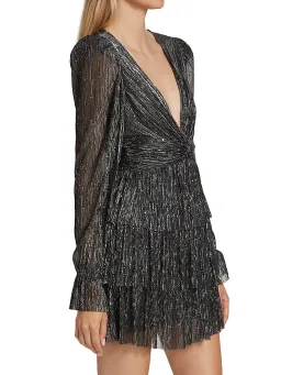 Sabina Musayev Felicie Mini Dress in Black Size 10 for rent on The Volte - image 2