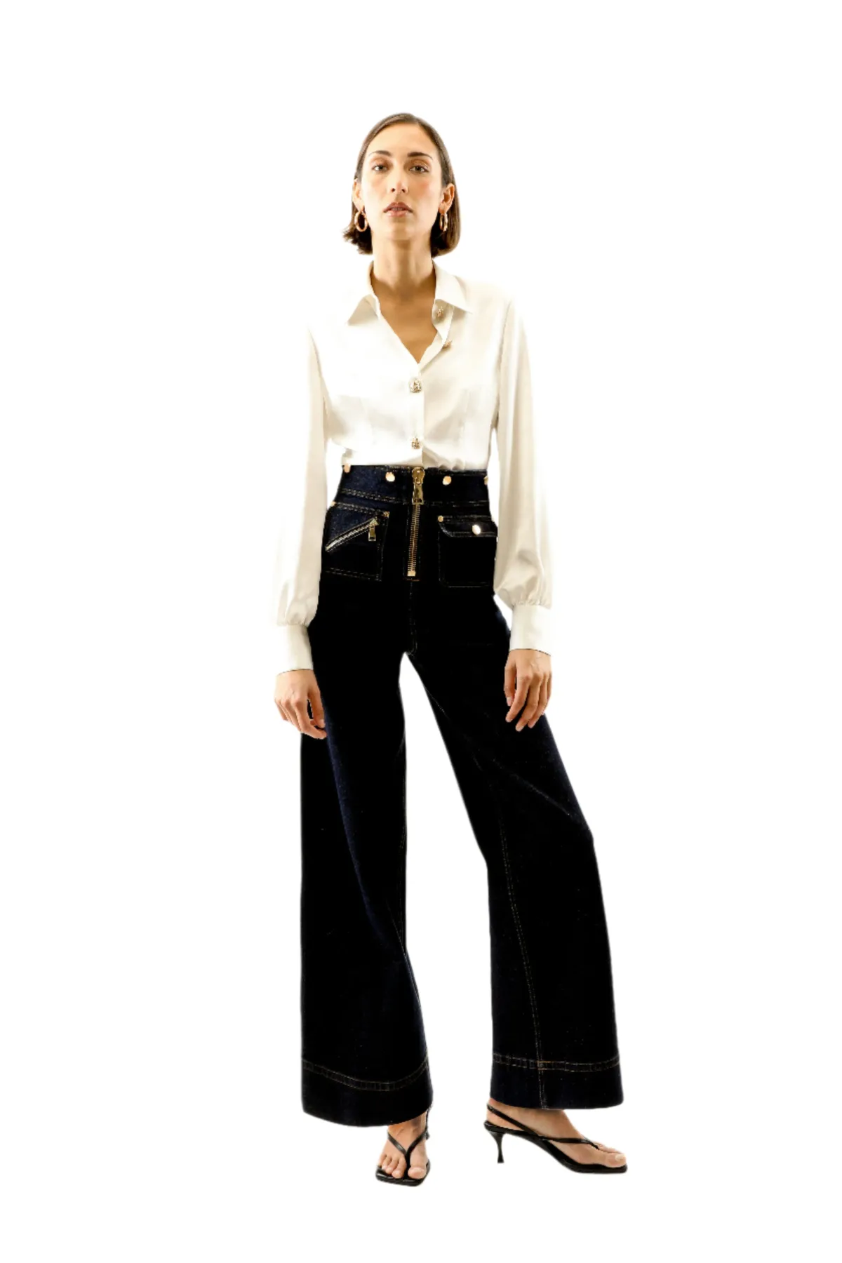 Alice by Alice McCall Maverick Jumpsuit in  Indigo Size AU 6 - Image 4