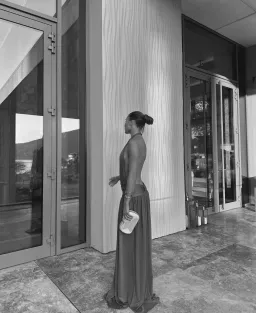 Arcina Ori Santina Maxi Dress Earthy Neutral Khaki Size S  for rent on The Volte - image 2