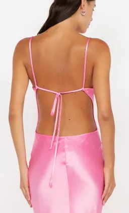 Bec Bridge Cedar City Maxi Dress Candy Pink Size AU 6 for rent on The Volte - image 4