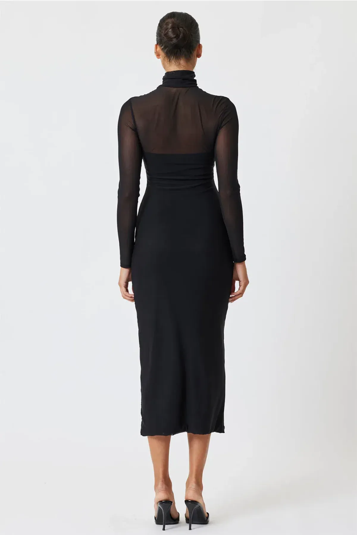 Bianca and Bridgett Olivia Midi Dress Black Size 14 - Image 2