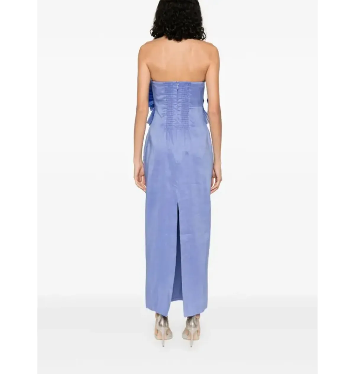 Aje Kira Midi Dress Blue Size 10 - Image 3