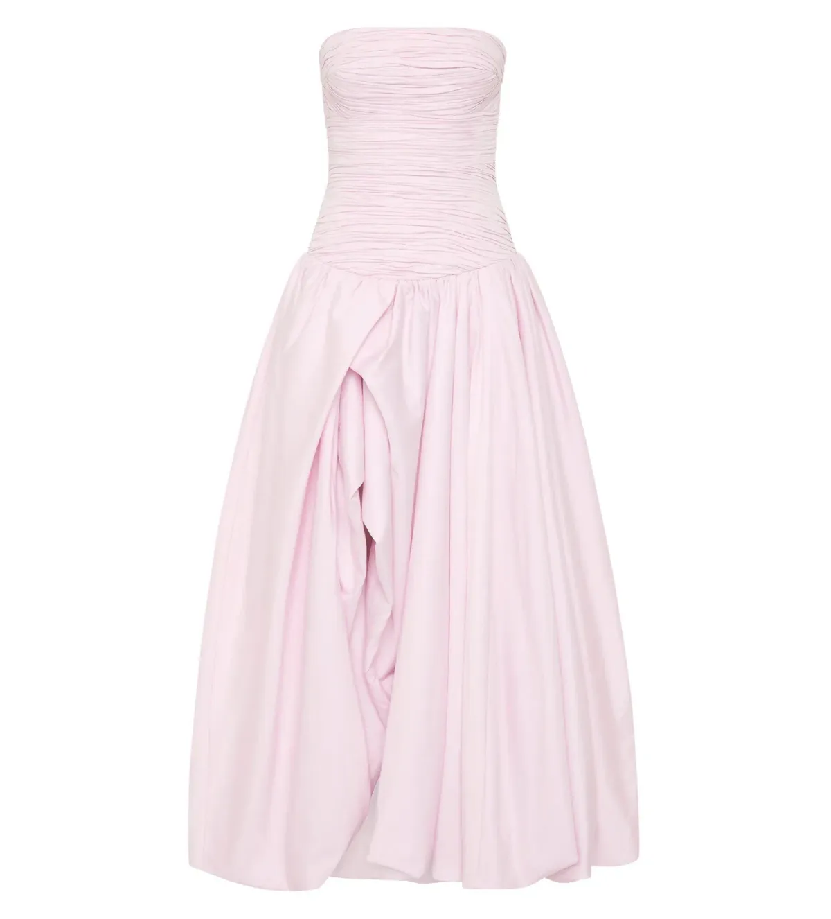 Aje Violette Bubble Hem Maxi Dress Pastel Pink Size AU 12 - Image 6