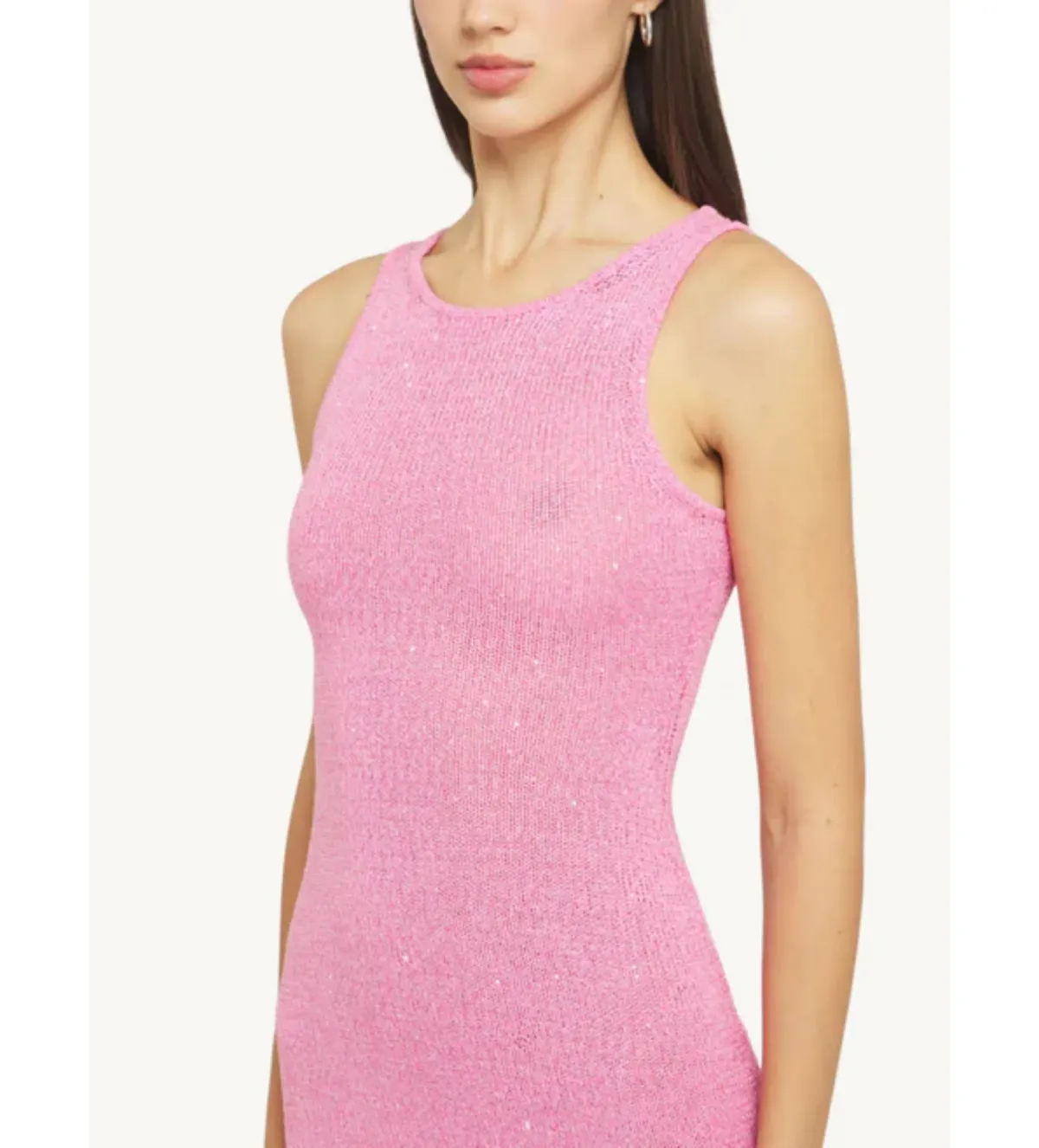 Asta Resort Natalia Mini Dress Azalea Sequin Size 8 - Image 2