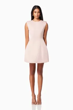 Elliatt Pop Dress Blush Mini Dress Size AU 10 for rent on The Volte - image 1