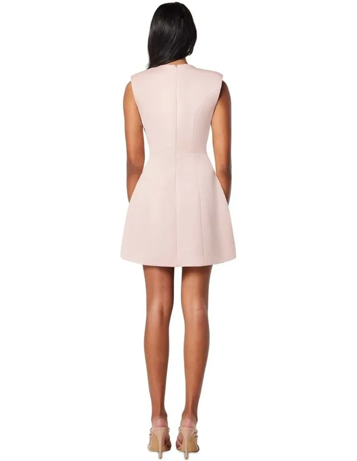 Elliatt Pop Dress Blush Mini Dress Size AU 10 - Image 2