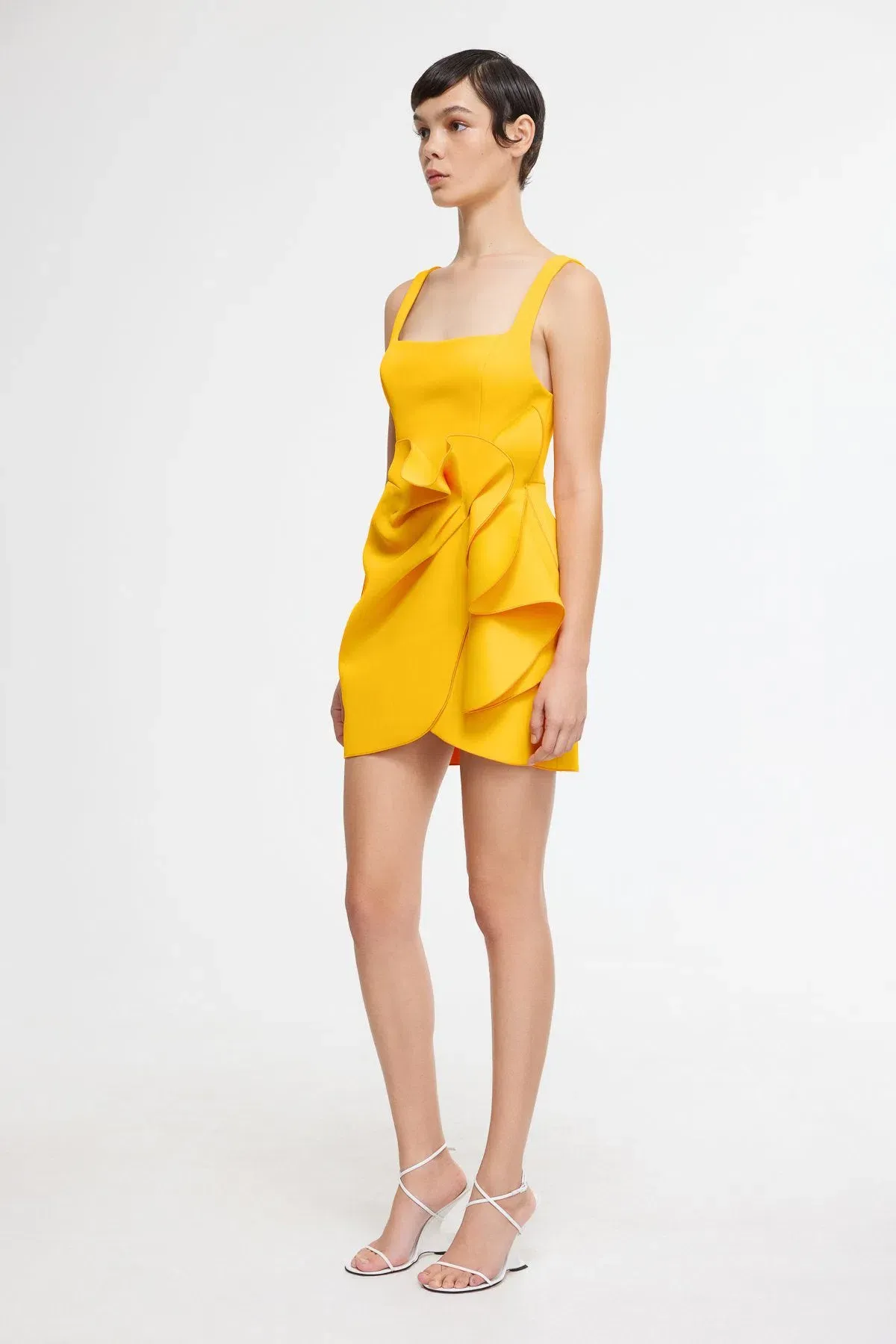 ACLER Hewton Mini Dress Marigold Size 8 - Image 2