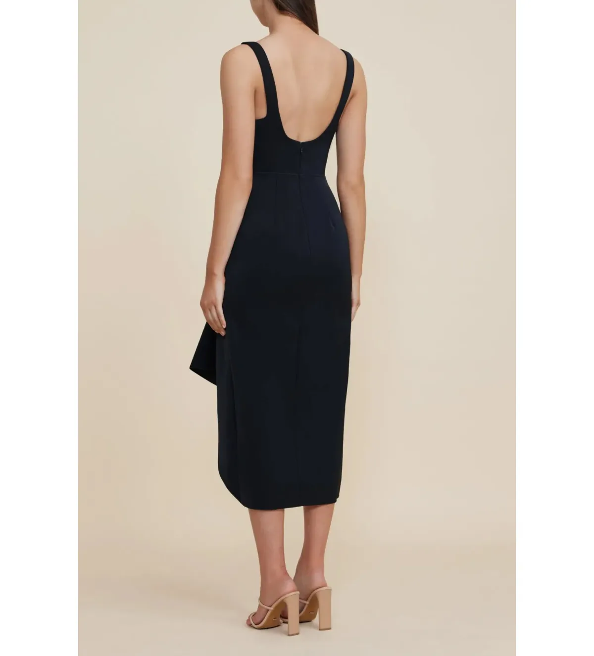 Acler Gowrie Midi Dress in Black Buy Size AU 8 - Image 3