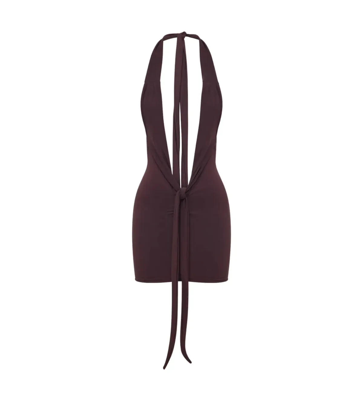 Saboa Studios Bembe Mini Dress in Espresso Size XS / AU 6 - Image 4