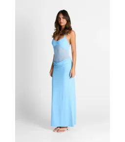 Sasha Therese Sariya Maxi Dress Sky Blue Size XS / AU 6 for rent on The Volte - image 2