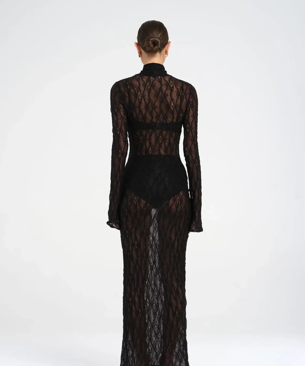 BENNI Dante Maxi Dress Black Size 8  - Image 3