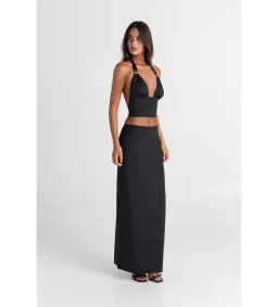 Sasha Therese Cleo Top and Maxi Skirt Set Black Size XS AU 6 for rent on The Volte - image 2