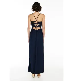Manning Cartell Navy Time To Shine Slip Maxi Dress in Blue Size AU 6 for rent on The Volte - image 2