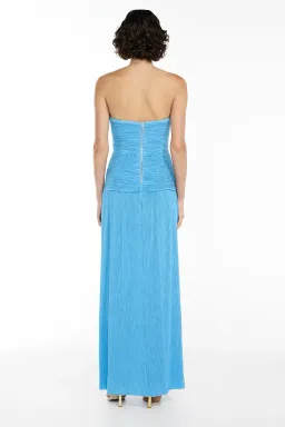 Manning Cartell Cerulean Double Time Strapless Dress in Blue Size 6 for rent on The Volte - image 2