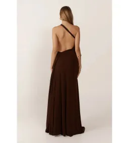 Ance Gria Gaia Gown Brown Size XS AU 6 for rent on The Volte - image 2