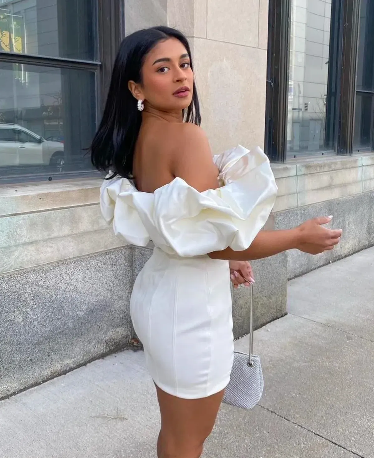 House of CB Selena Mini White Size AU 10 - Image 2