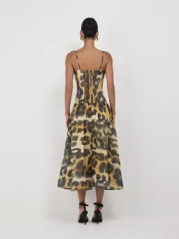 Sheike Feline Midi Dress Size AU 12 for rent on The Volte - image 3
