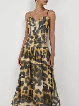 Sheike Feline Midi Dress Size AU 12 for rent on The Volte - image 2